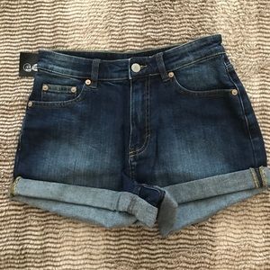 Cheap Monday jean shorts