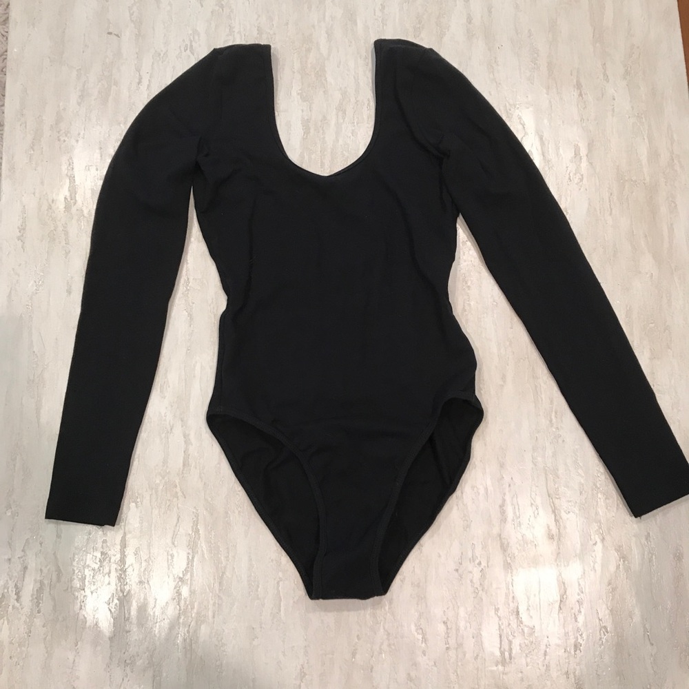 American Apparel Black Bodysuit