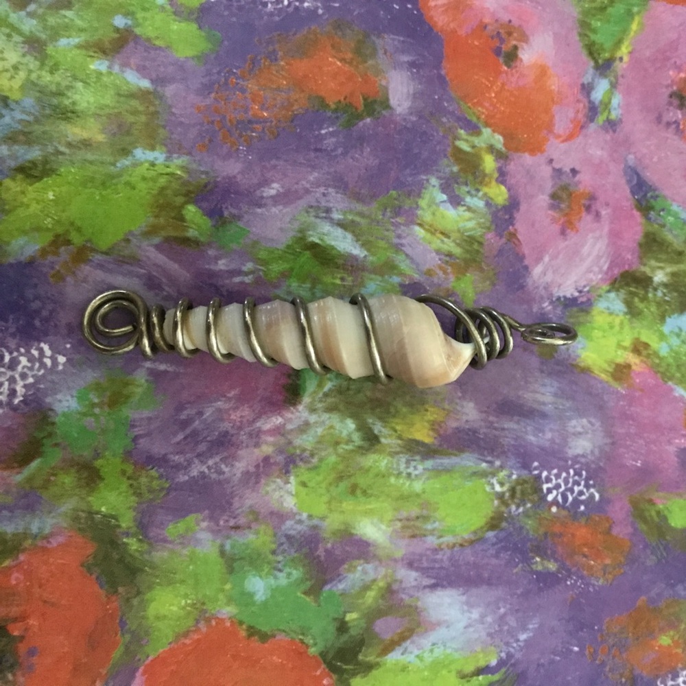 Homemade charm for a necklace