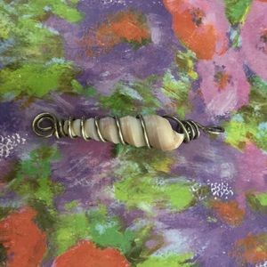 Homemade charm for a necklace