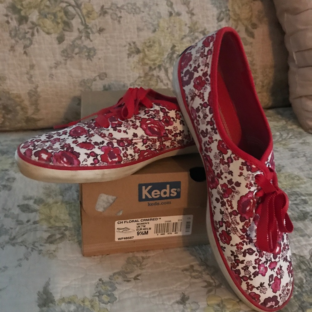 KEDS floral sneakers