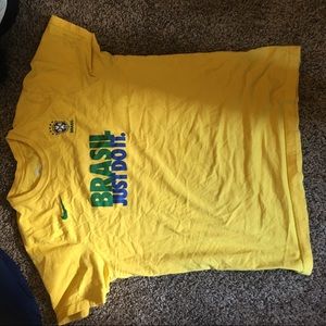 Brand new Nike Brazil just do it Nike shirt