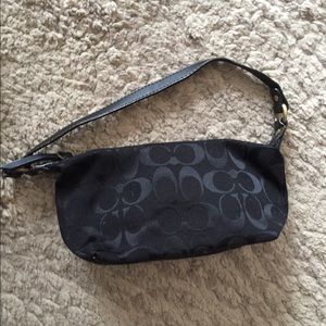 black coach purse