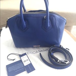 Rebecca Minkoff Micro Perry Satchel in Cobalt