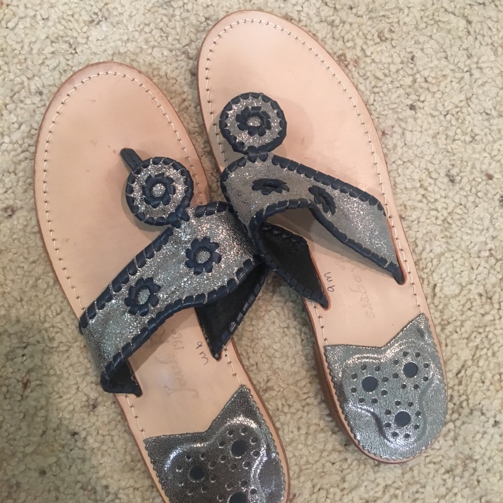 Sparkly Jack Rogers
