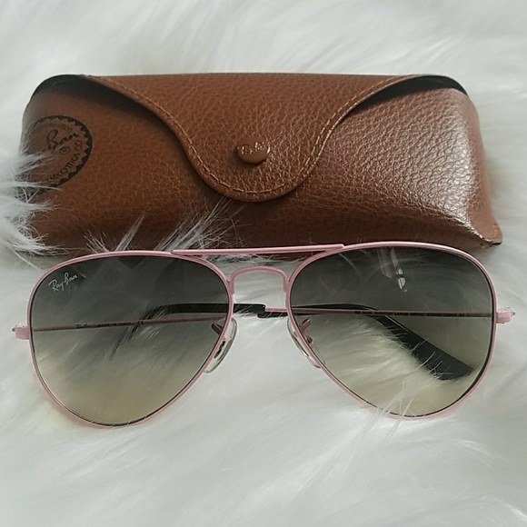 Ray-Ban Accessories - Pink & Black Ray-Ban Aviators