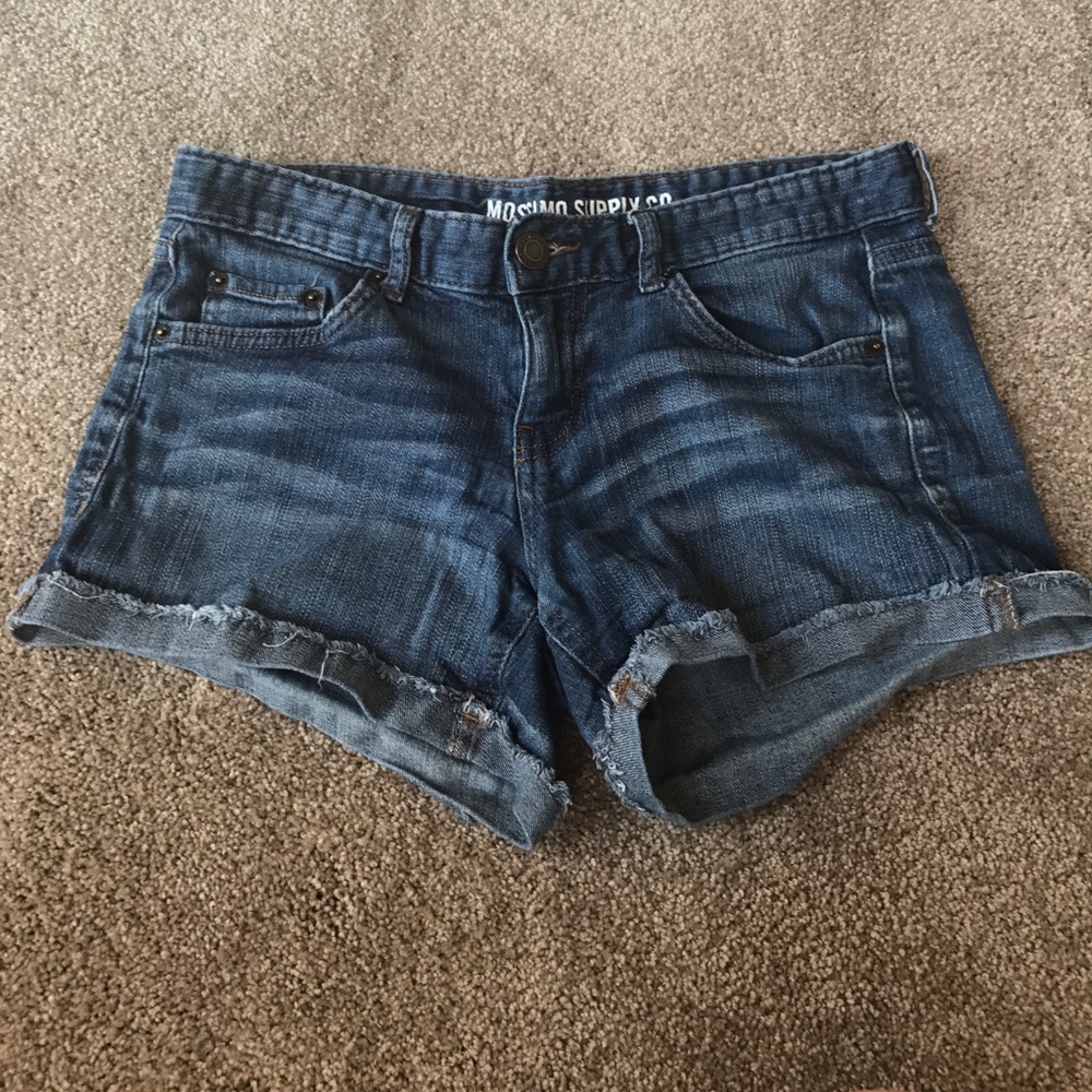 Missimo denim shorts! Perfect for summer!