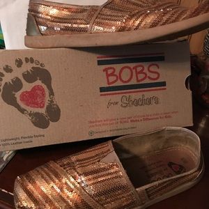 BOBS GOLD Sequin by Sketchers