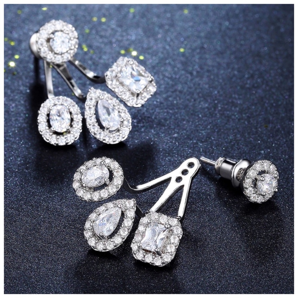 Swarovski Crystals The Barbada Earring - Picture 5 of 6