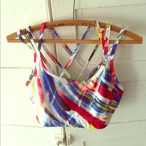 GapFit medium impact sports bra size med olympics