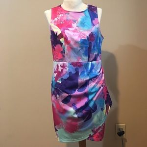 Bright multi-colored dress