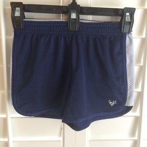 children's navy blue mesh shorts