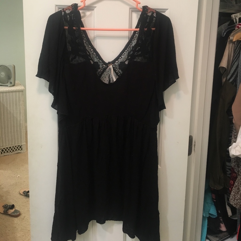 Free People Black Tunic
