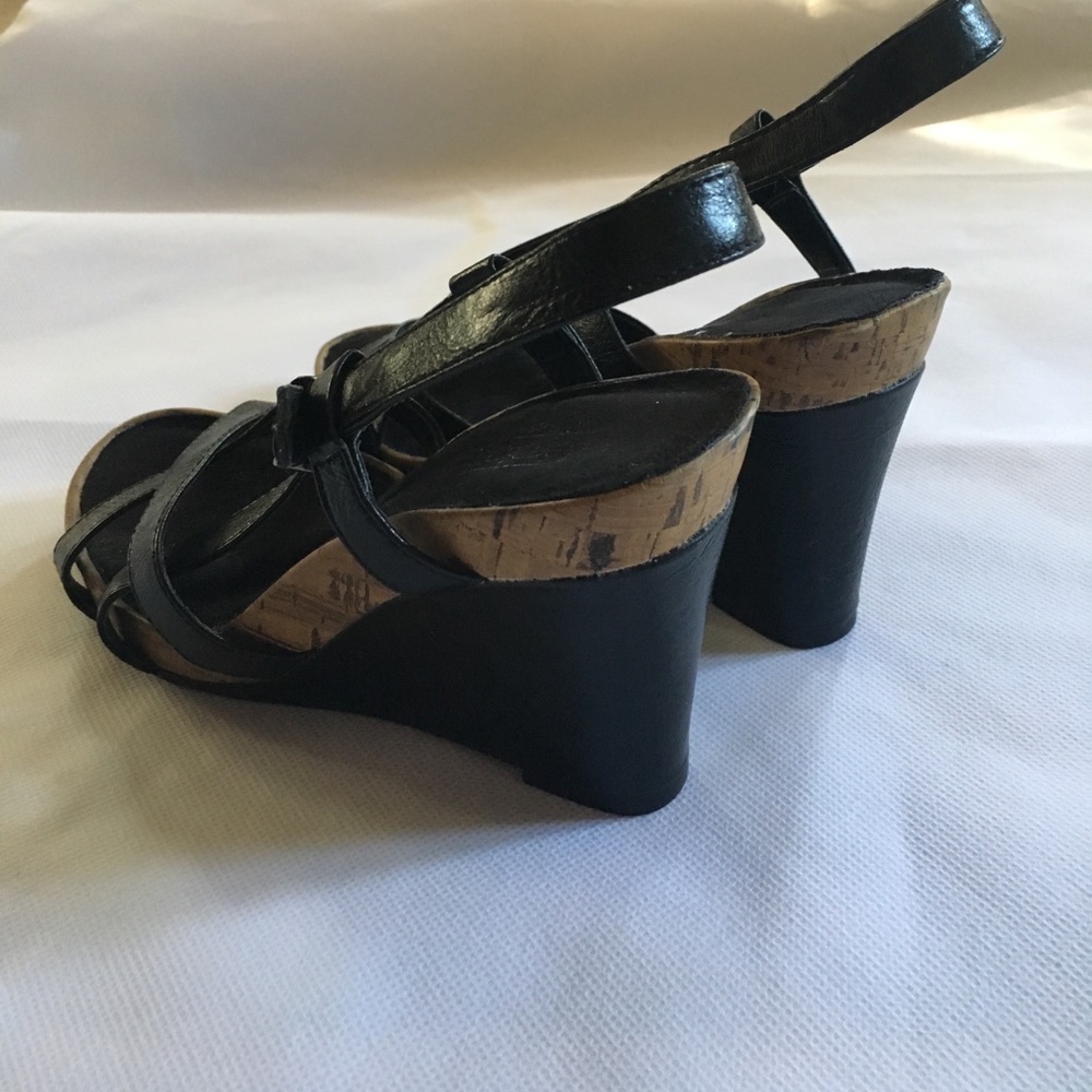 Aerology Wedges~ Black & Fabulous~ Size 7 1/2 💋💋 - Picture 3 of 8