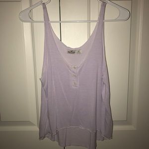 Lilac hollister tank top
