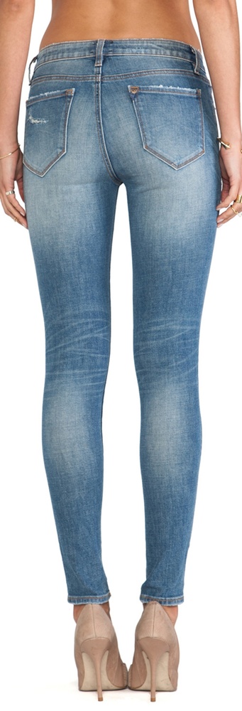 🚫SOLD! 🎉D-ID Skinny fit ATT water destroy jeans - Picture 3 of 5