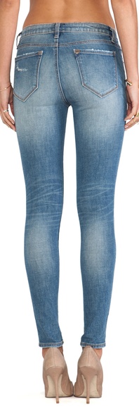 š«SOLD! šD-ID Skinny fit ATT water destroy jeans - Picture 3 of 5