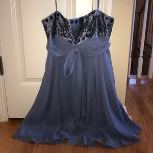 BCBG chiffon cocktail dress