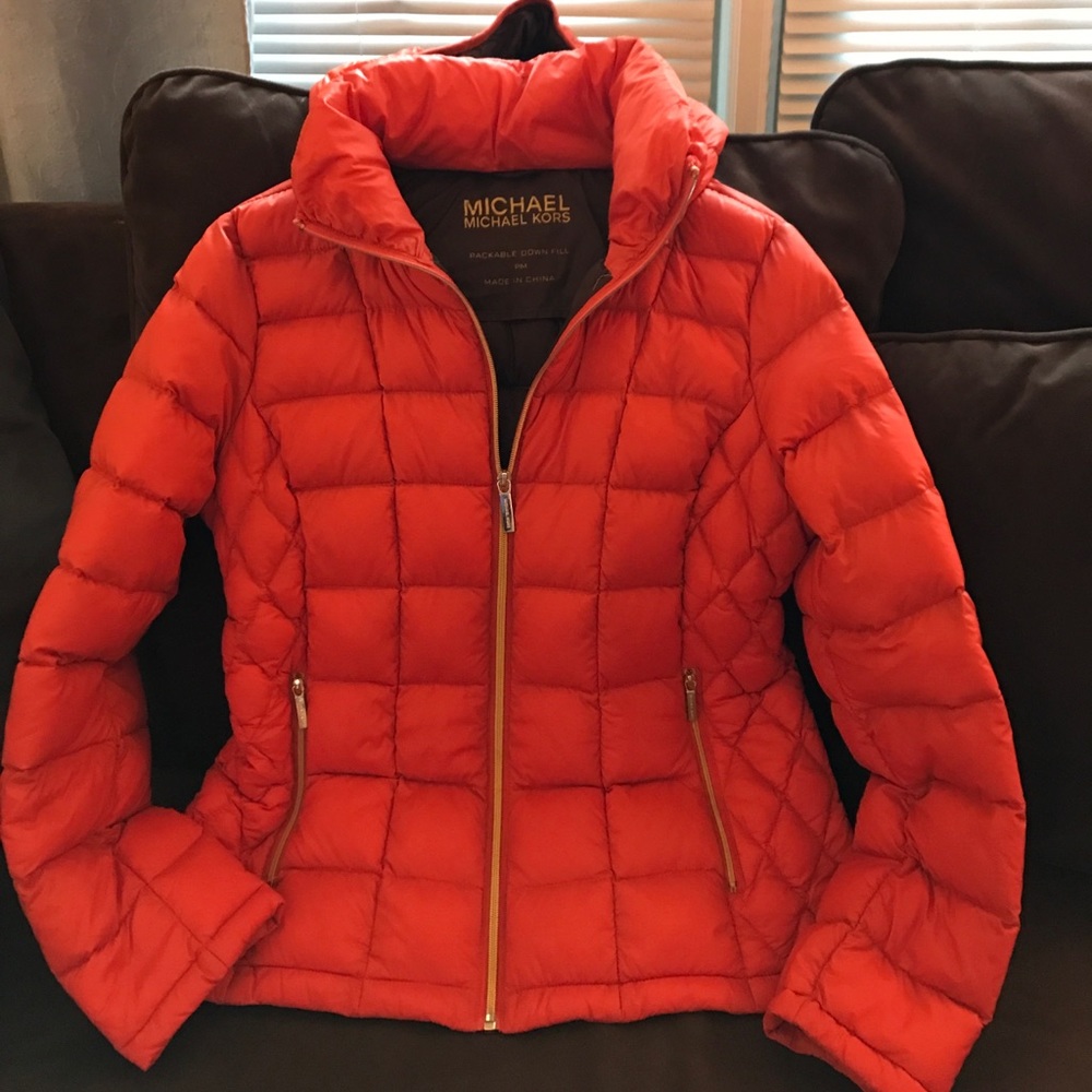 Michael Kors Packable Down Puffer Coat