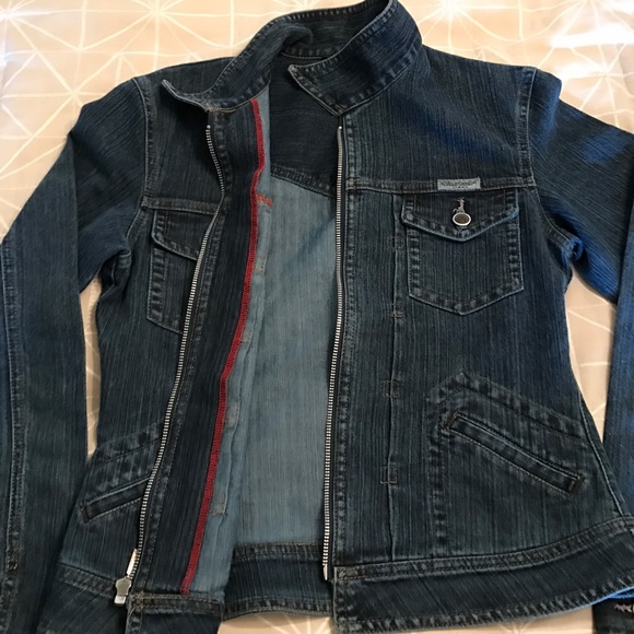 Zipped Jean Jacket by Silver Hawk - Picture 3 of 8