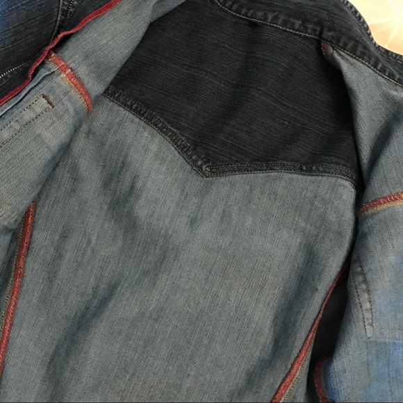 Zipped Jean Jacket by Silver Hawk - Picture 8 of 8