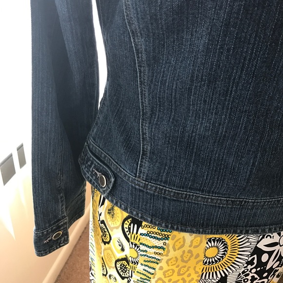 Zipped Jean Jacket by Silver Hawk - Picture 5 of 8