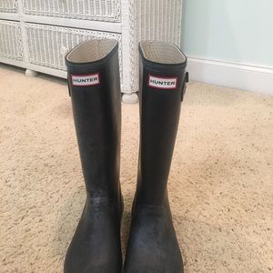 Wide Calf Hunter Rain Boots