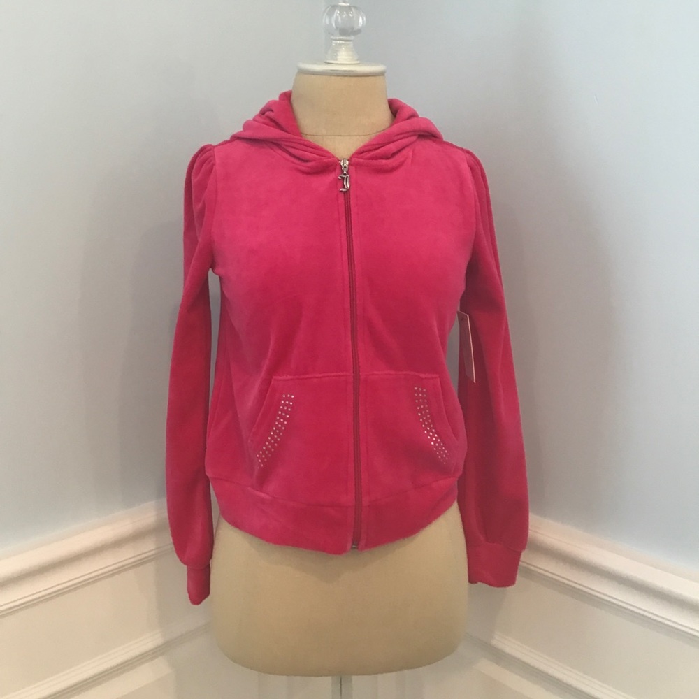 Pink Juicy Couture Zip up jacket girls
