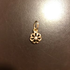 14k pandora pendant with diamond