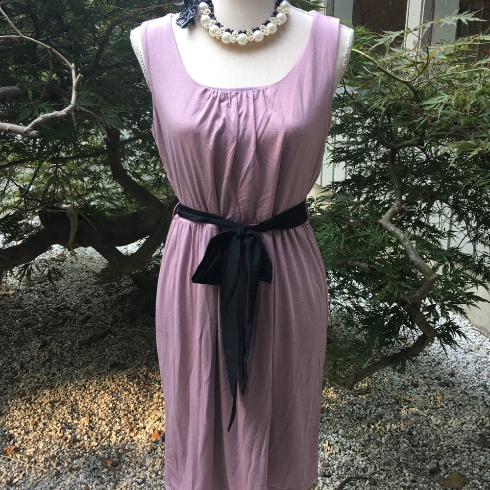 Ann Taylor Loft dust pink dress - Picture 2 of 9