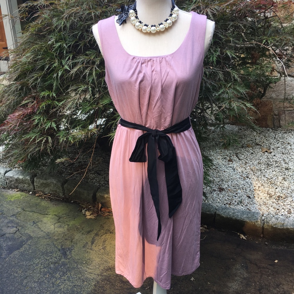Ann Taylor Loft dust pink dress - Picture 4 of 9