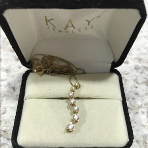 14k Gold Diamond Journey Necklace
