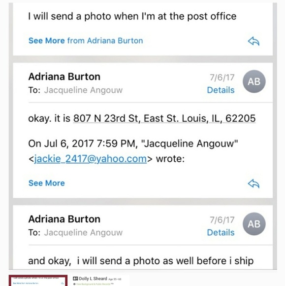 "CRYBABYMENDES" SCAMMER INFO👆 @KAYMACKENZIE - Picture 5 of 6