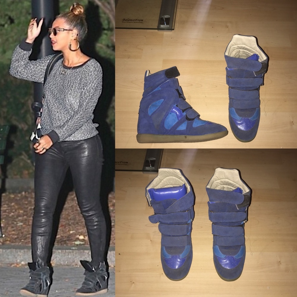 Celebrity Inspired Sneaker Wedges