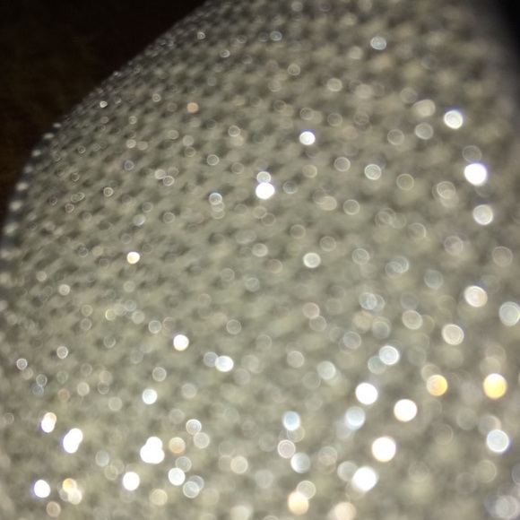 Sparkly Silver Heels - Picture 3 of 3