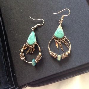 Canadian turquoise earrings