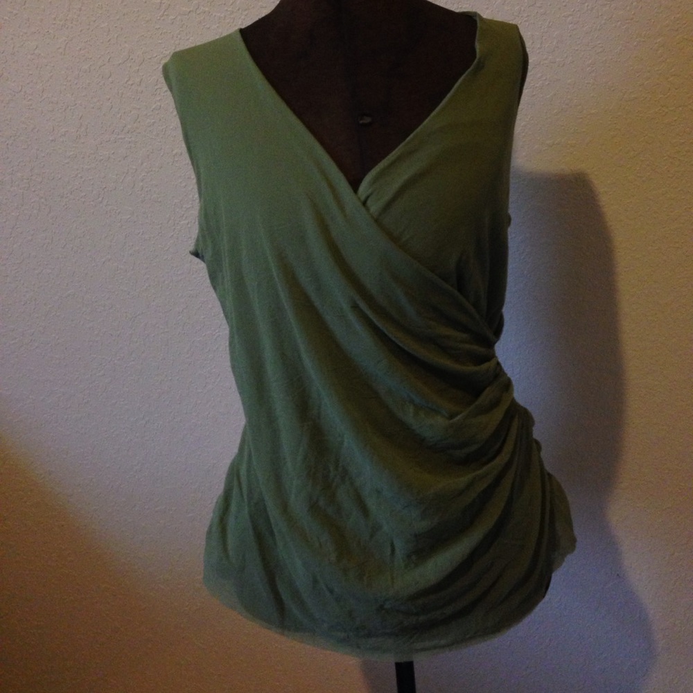 Sweat Pea Green Tank Top