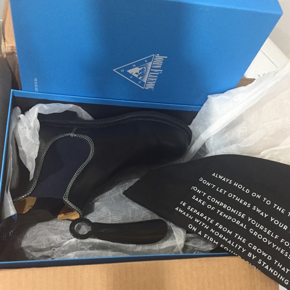 John Fluevog  7th Heaven Chelsea: Cassiel  😘 NWOT - Picture 7 of 8