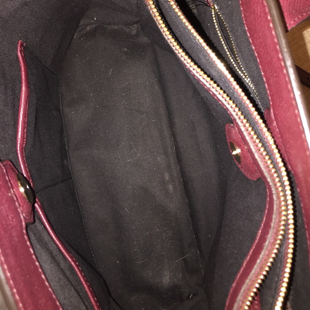 Burberry Med. Banner House Check and Leather Tote - Picture 4 of 7