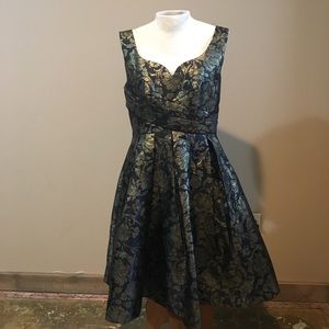Black and Gold dress