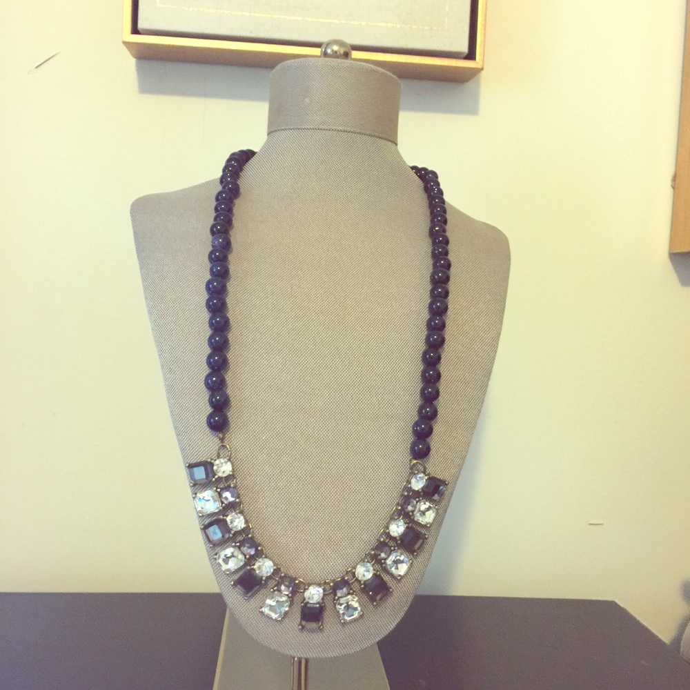 ❌SOLD LOCALLY❌ rhinestone long statement necklace