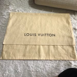 Authentic Louis Vuitton dust bag