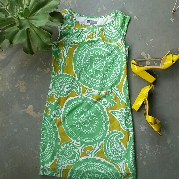 Merona Dresses & Skirts - MERONA paisley  green print summer dress 2