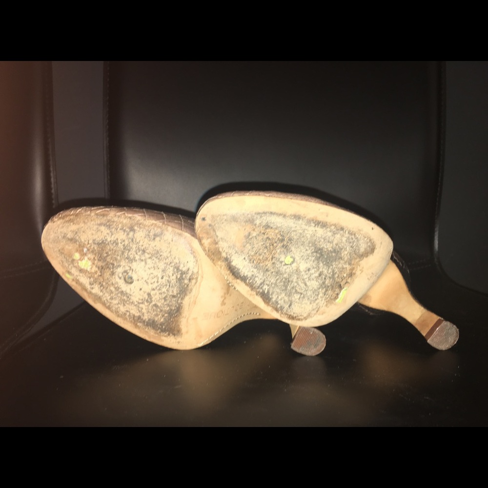 Boutique 9 snakeskin Texture Pumps Size 6 - Picture 4 of 4