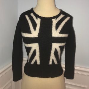 Girls ZADIG & VOLTAIRE black and white sweater