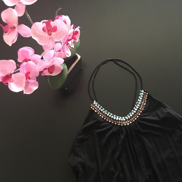🎉HP ♥️ BLACK SUMMER DRESS!! 🖤🖤 - Picture 1 of 4