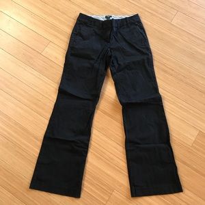J. Crew Black Chinos