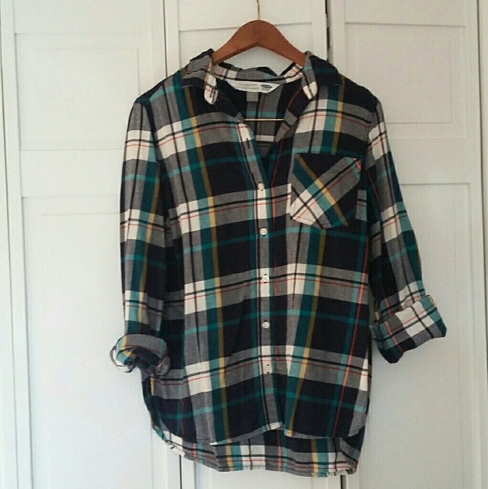 Old Navy Oversized Flannel  Shirt