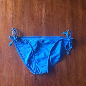 Blue bikini bottoms -size small-