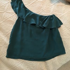 Jade Asymmetrical Blouse by Anthro